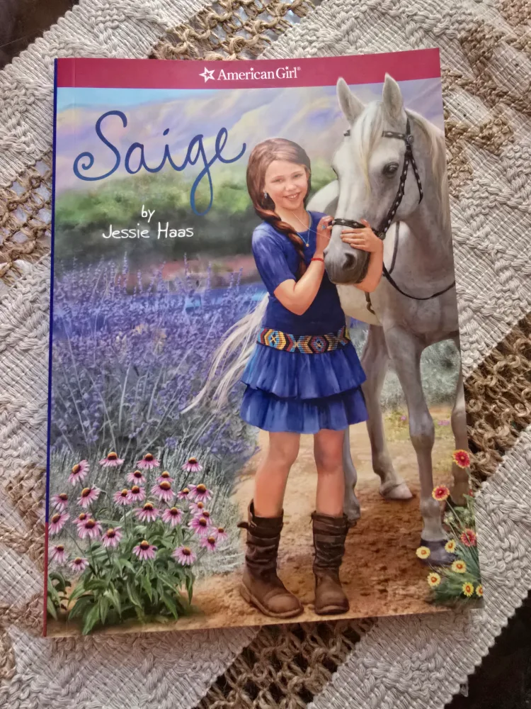 American Girl: Saige by Jessie Haas thumbnail
