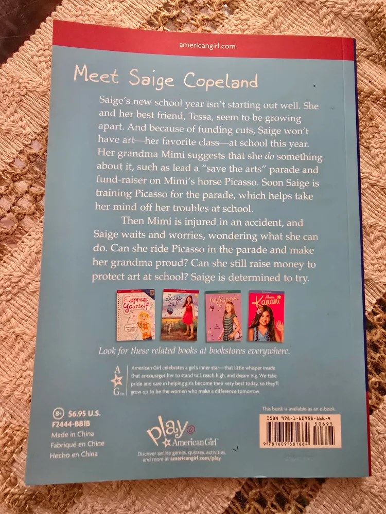 American Girl: Saige by Jessie Haas image indicator(2)