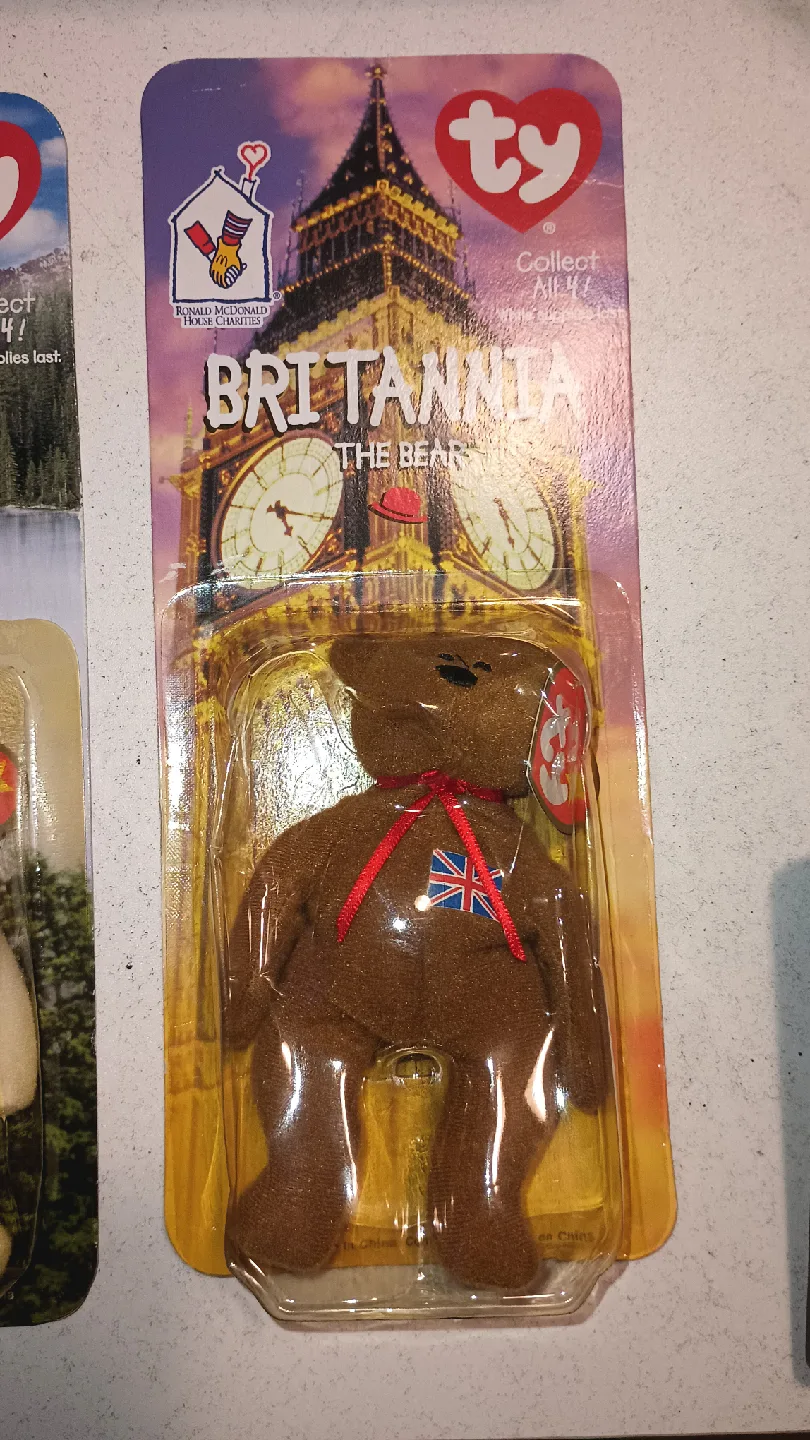 2 Beanie Baby Britannia & Maple thumbnail
