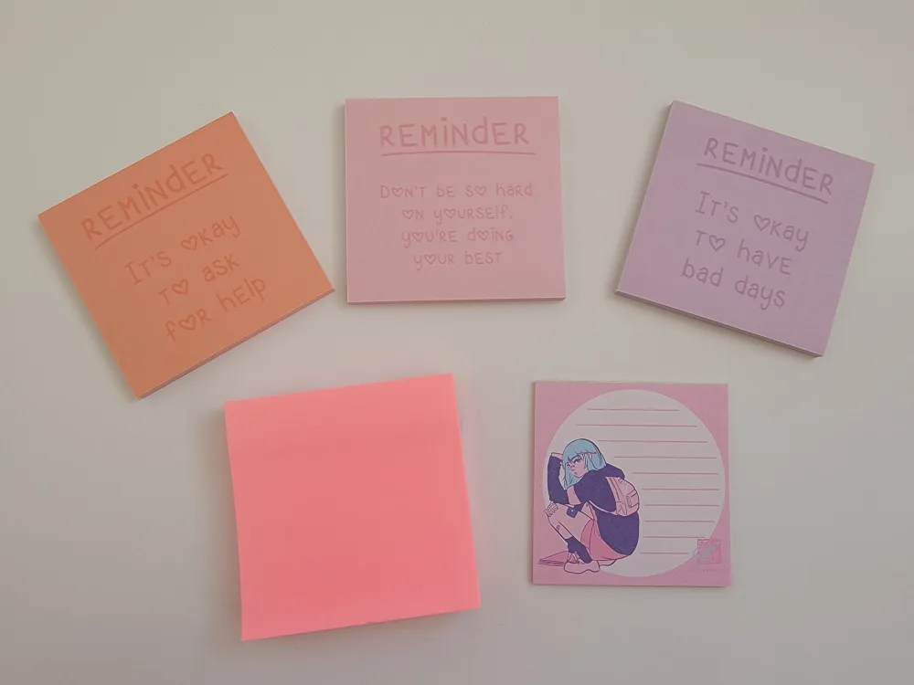 Reminder Sticky Notes and 1 Stickii Mini Notepad thumbnail