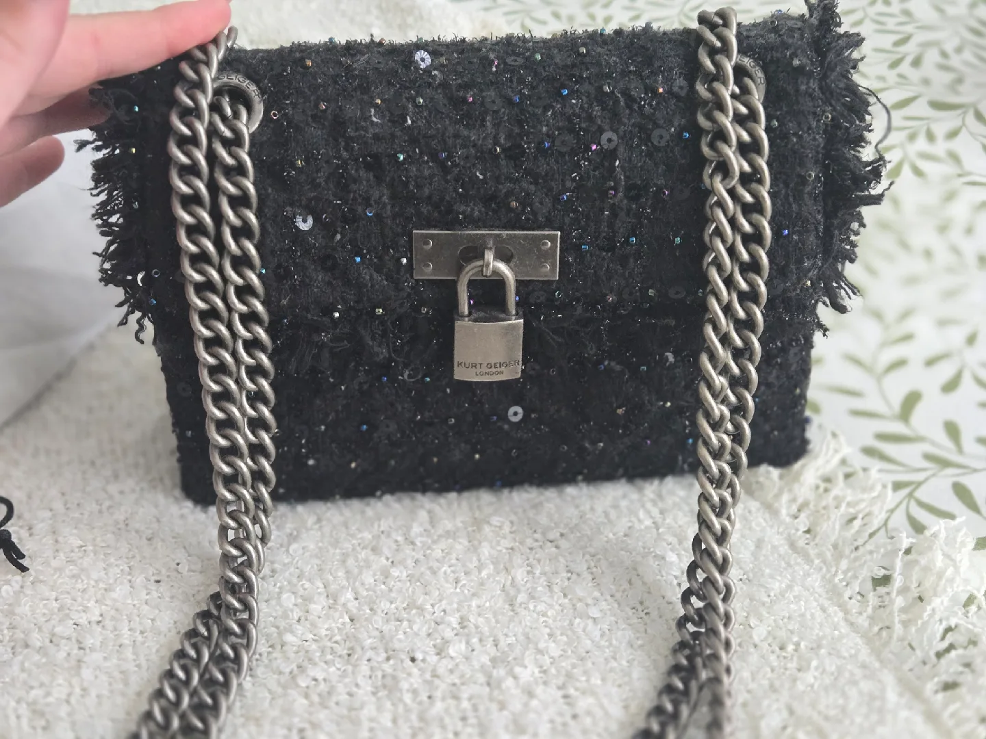 Kurt Geiger London Black Shoulder Bag thumbnail