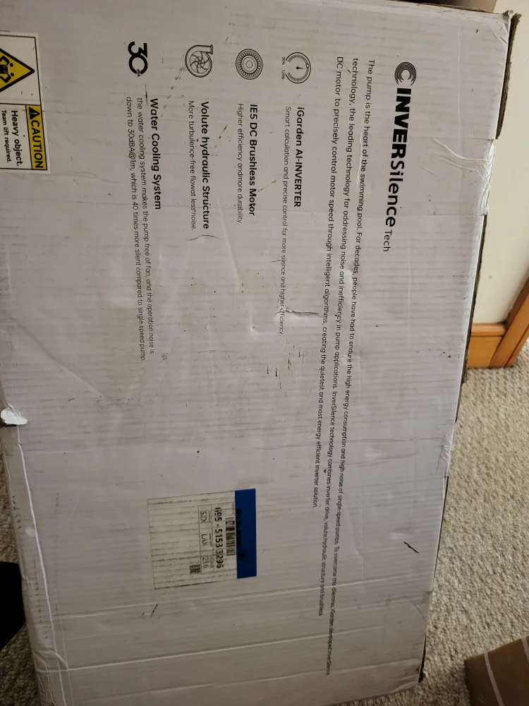 iGarden Pool Pump X Series - New in Box image indicator(3)