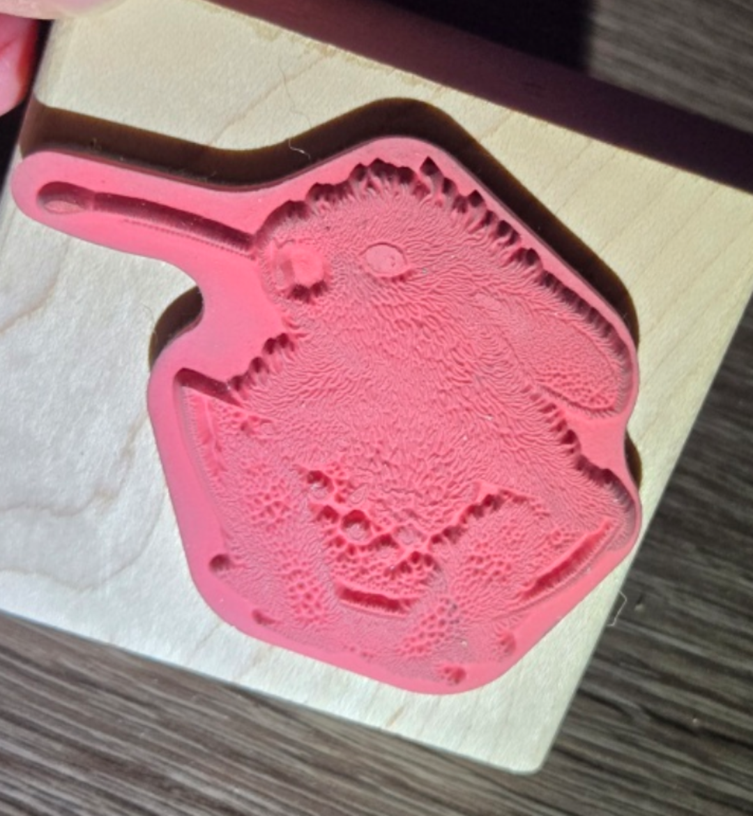 Seed Shooter Hop-It Rabbit Stamp - photo 2