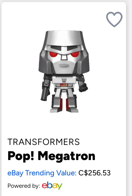 Transformers Pop! Megatron Vinyl Figure #24 - photo 2