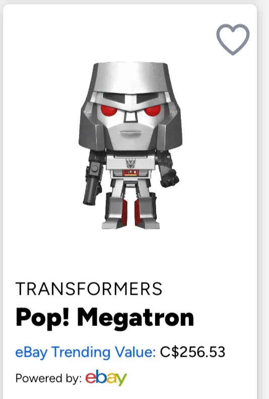 Transformers Pop! Megatron Vinyl Figure #24 image indicator(2)