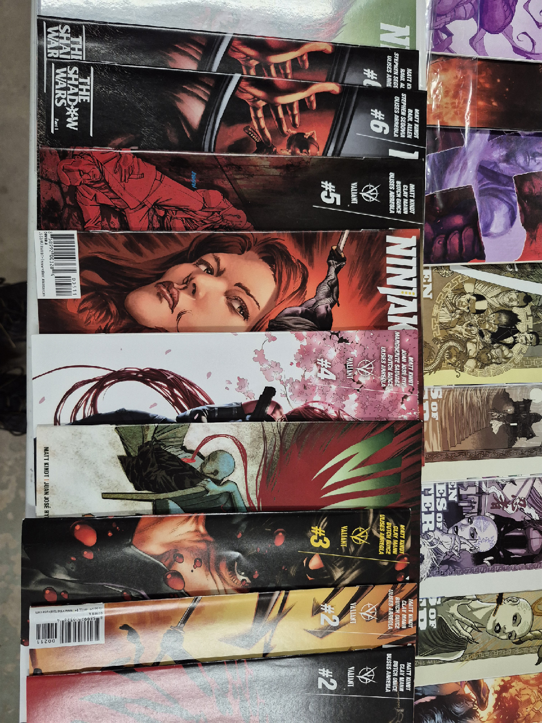 Valiant Ninjak Comic Book Lot - photo 5