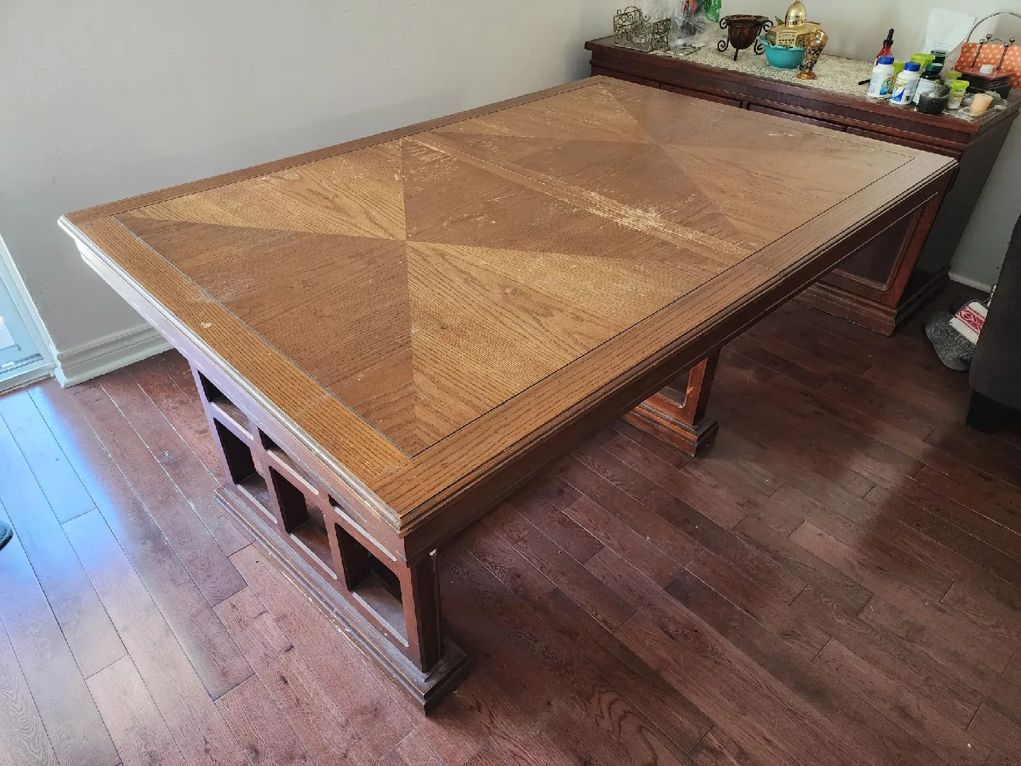 Solid Wooden Dining Table thumbnail
