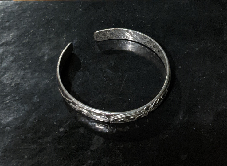 Silver Bangle Bracelet