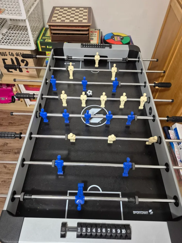 Sportcraft Odyssey Foosball Table & Air Hockey Table image indicator(9)