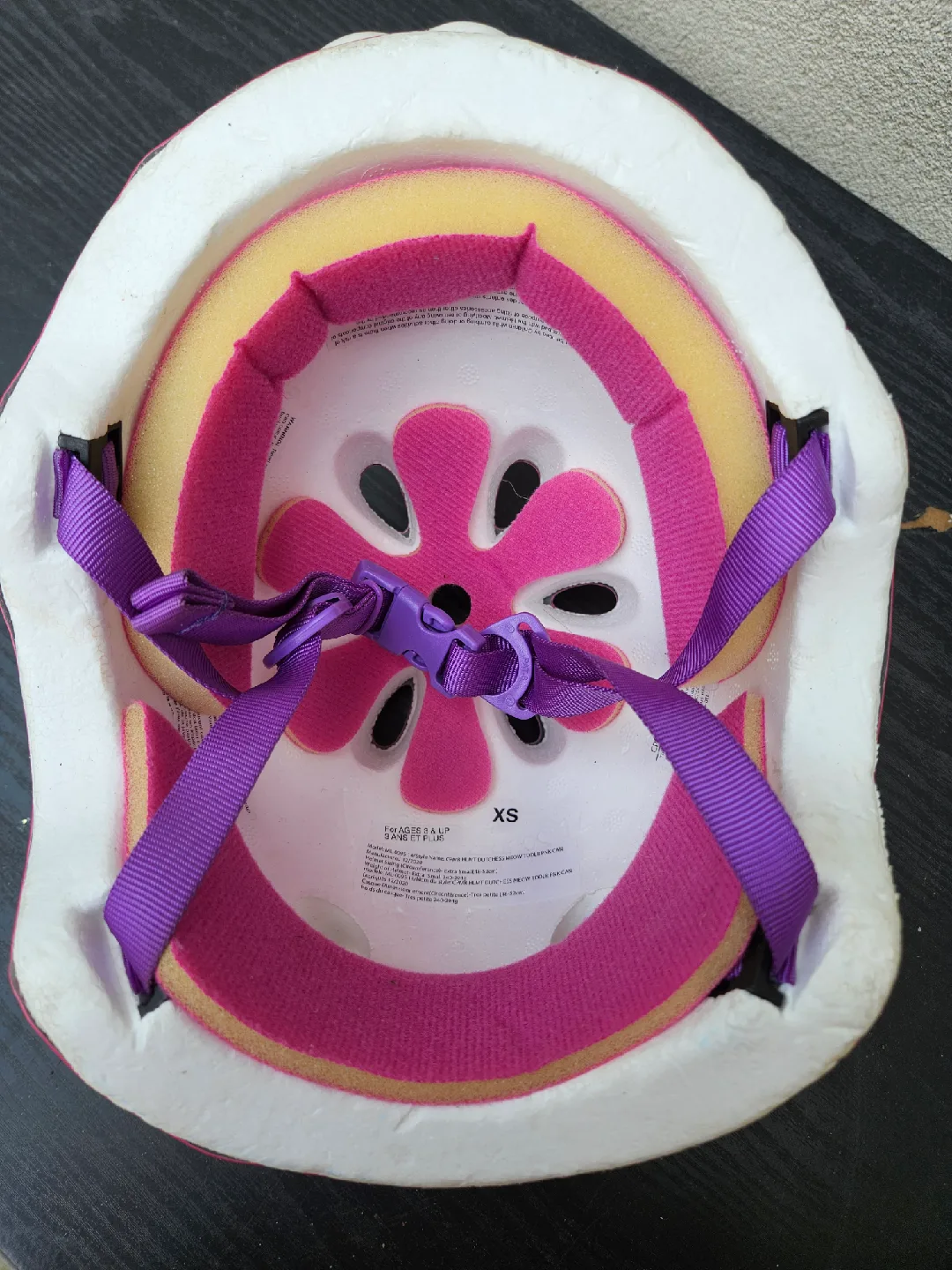 Pink Kids Helmet, XS, 3 years+ image indicator(2)