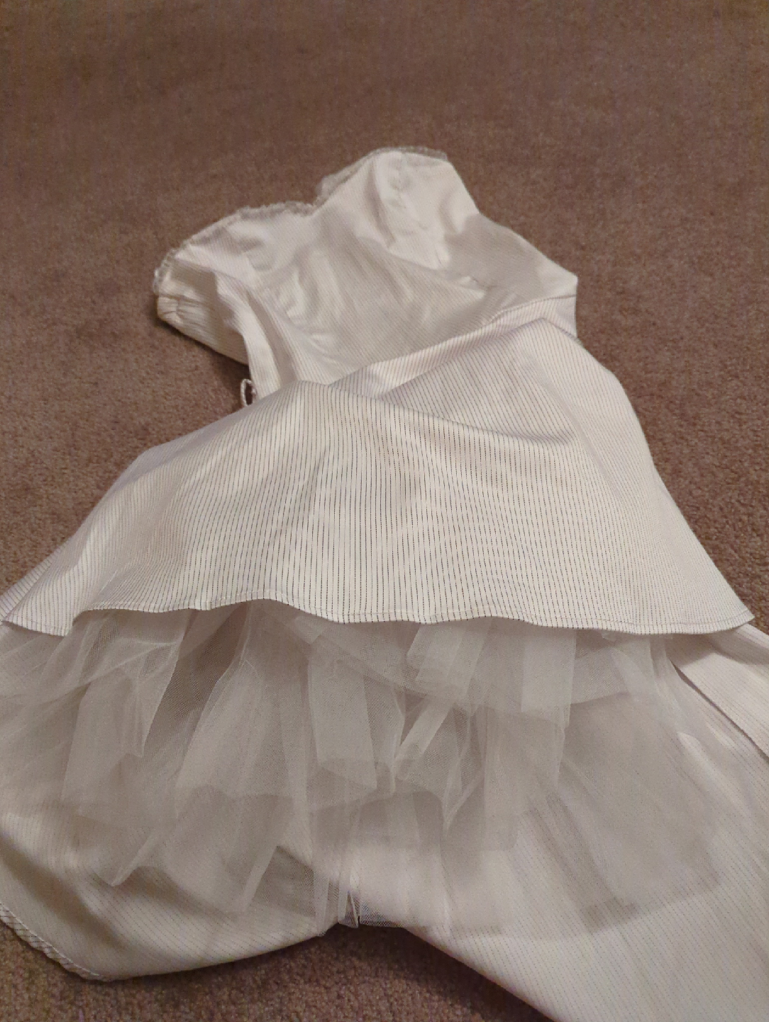 White Strapless Dress - photo 4