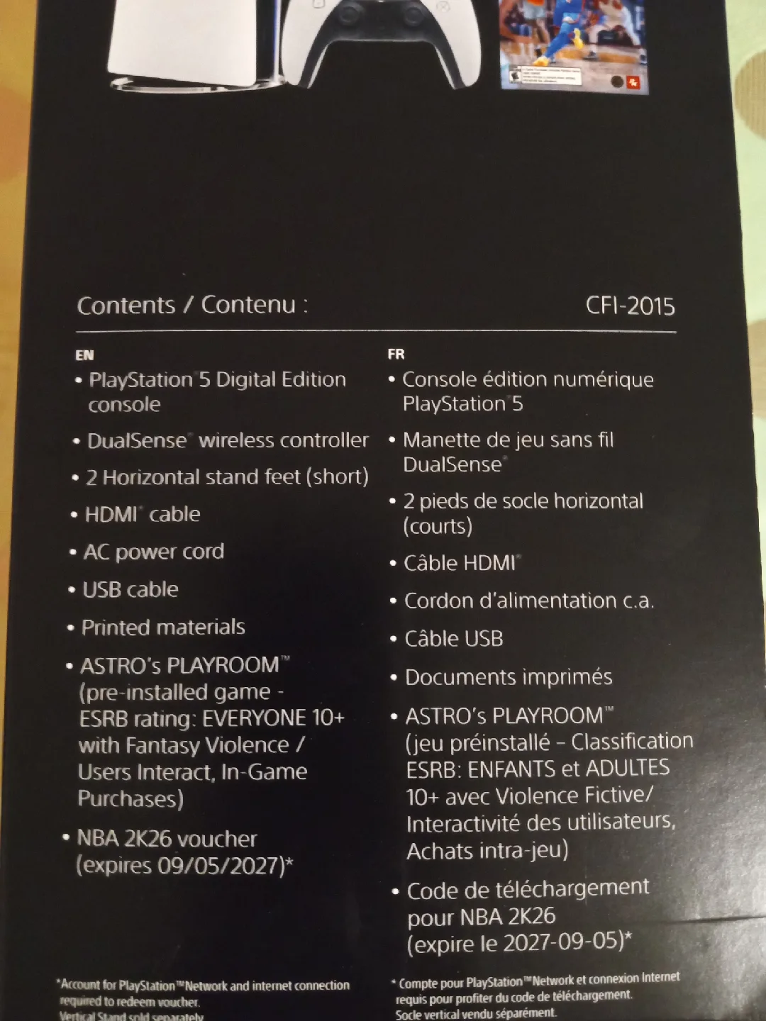 Sony PS5 Digital Edition NBA 2K25 Bundle image indicator(3)