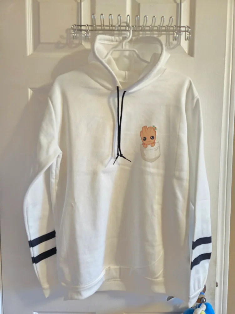 White Hoodie (large) thumbnail