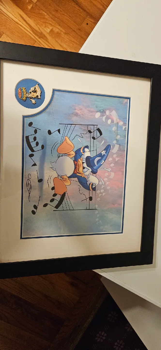 Donald Duck Fantasia Framed Art thumbnail