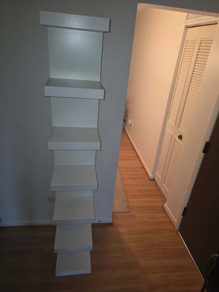 IKEA White Wall Shelf thumbnail