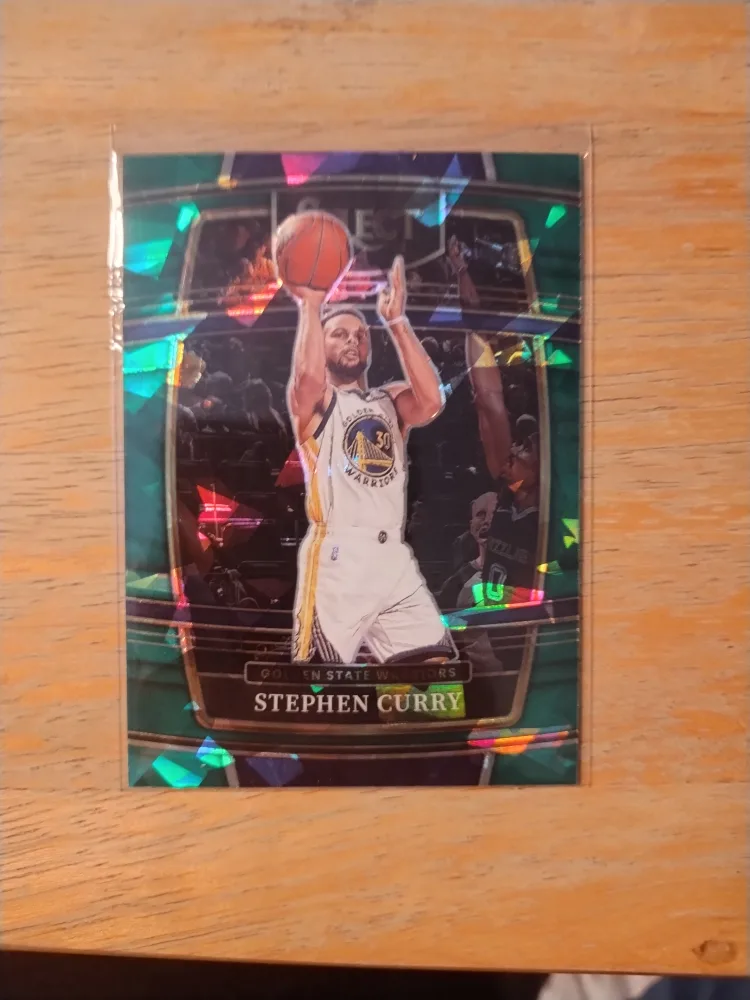 Stephen Curry Basketball Trading Cards thumbnail