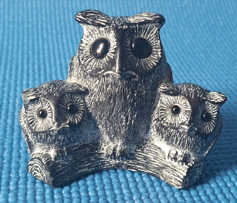 Soapstone  Owl Figurines - Made in Canada image indicator(3)