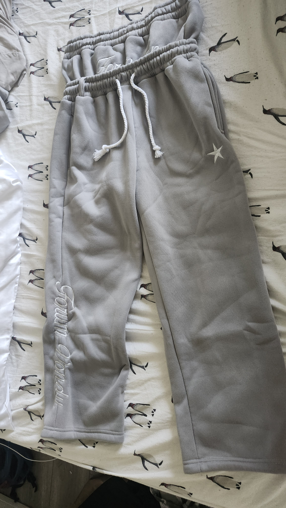 Forum Vondu Grey Double Waisted Sweatpants