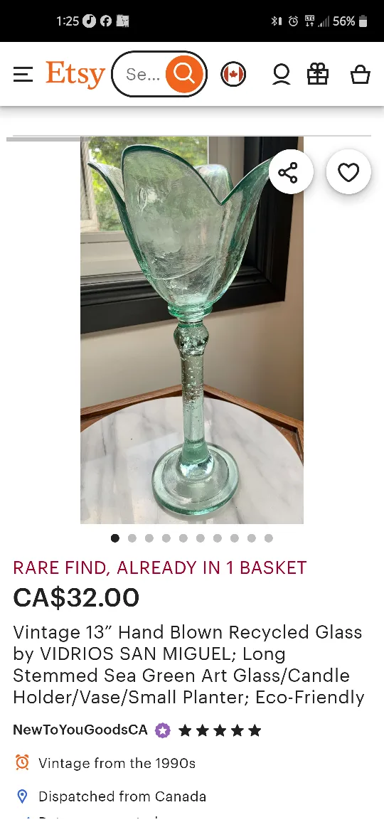 VIDRIOS SAN MIGUEL Recycled Glass Art Candle Holders image indicator(4)