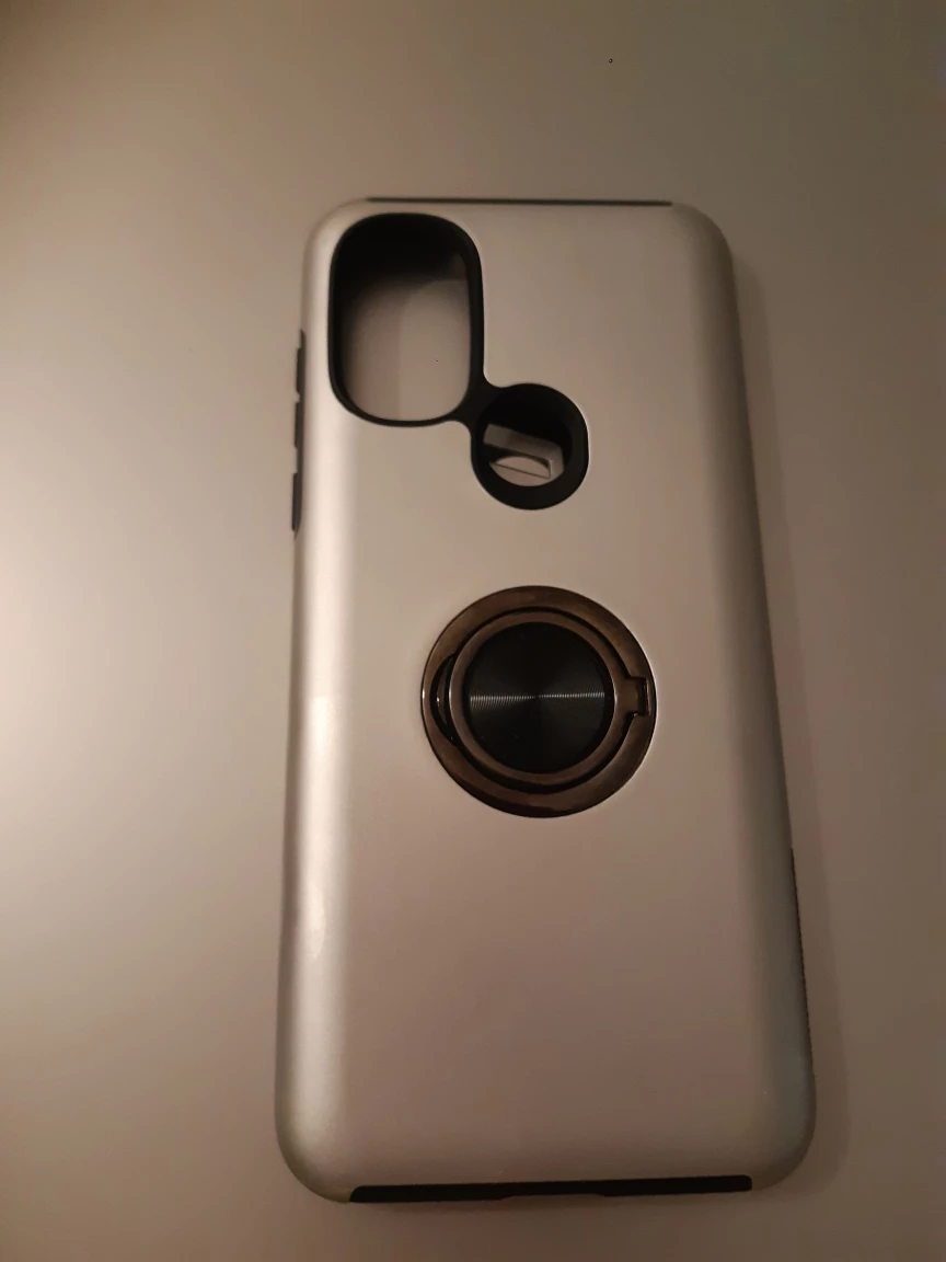 Silver Phone Case with Ring Holder - photo 2