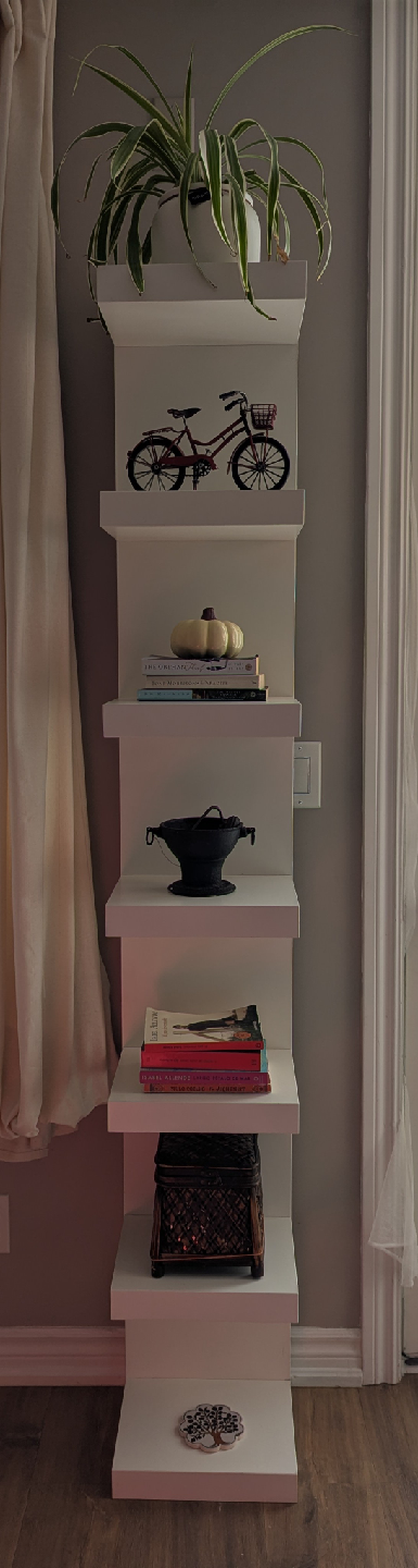 White Wall Shelf - photo 3