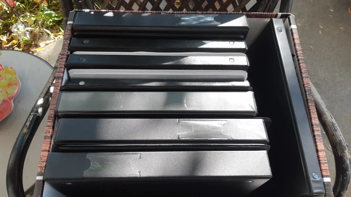Acco Black Binder Lot thumbnail