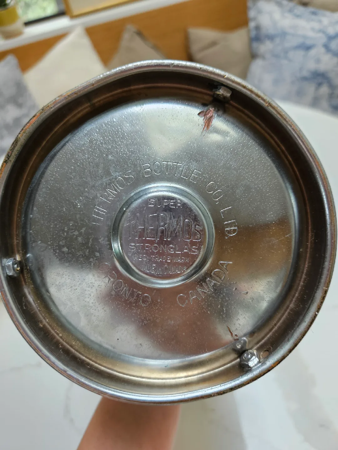 Vintage Thermos Bottle Co. Ltd. Toronto Carafe Pitcher Heavy image indicator(3)