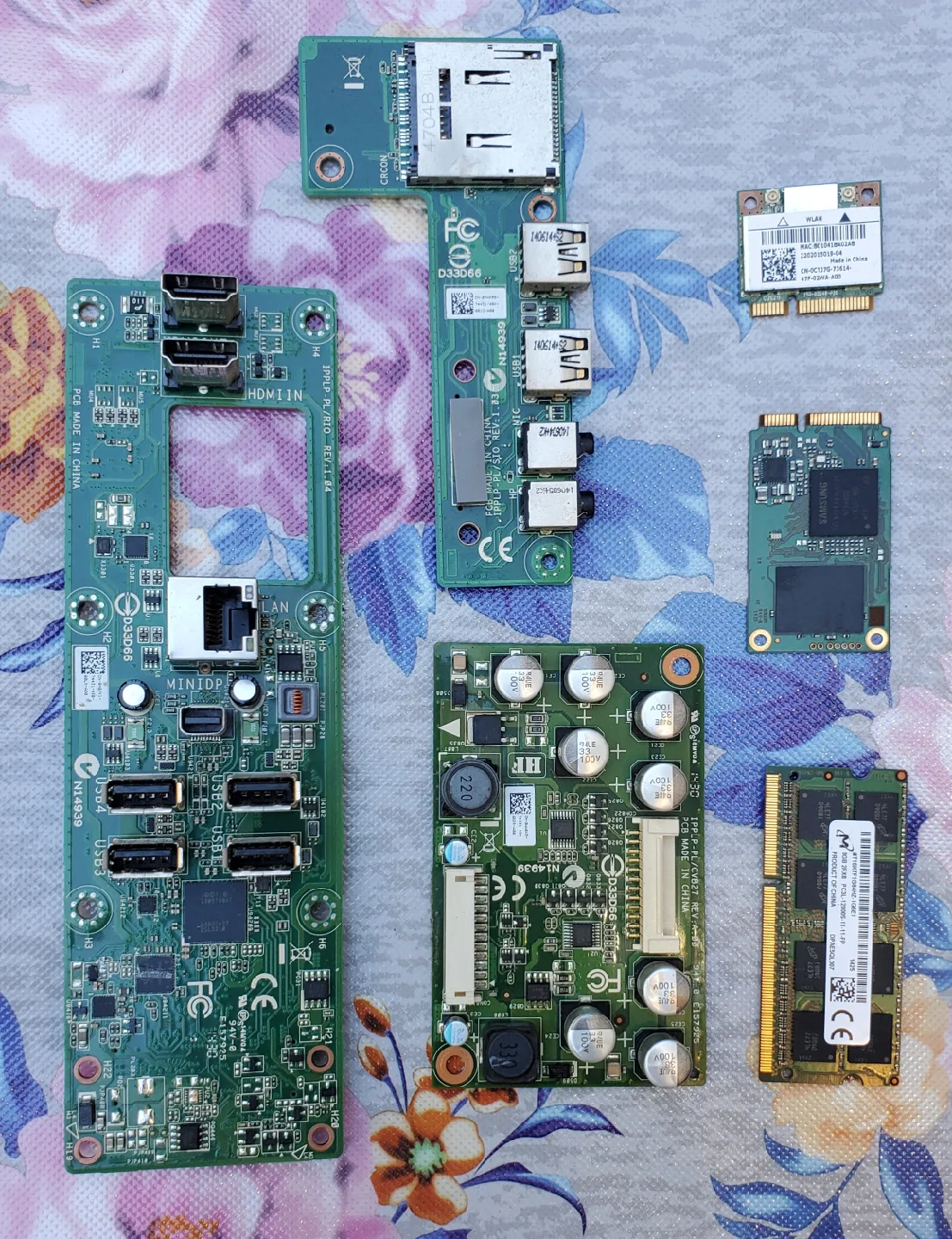 Dell Motherboard, Intel Core i7-4770S CPU & Components image indicator(5)