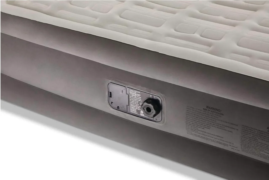 Brand New Double-High Queen Air Mattress, Built-In 120V Pump image indicator(3)