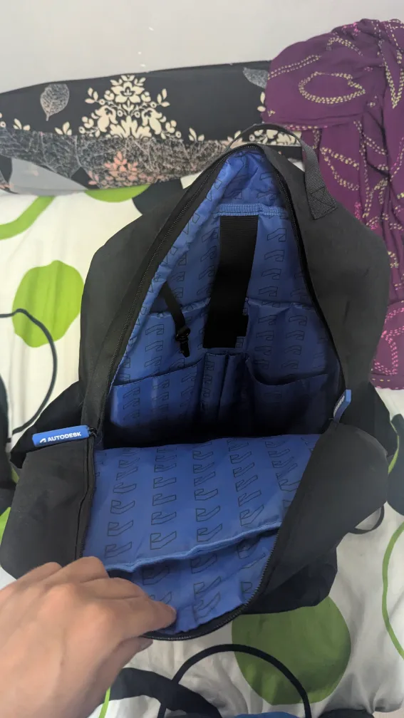 FINAL SALE! Autodesk Black Backpack image indicator(2)