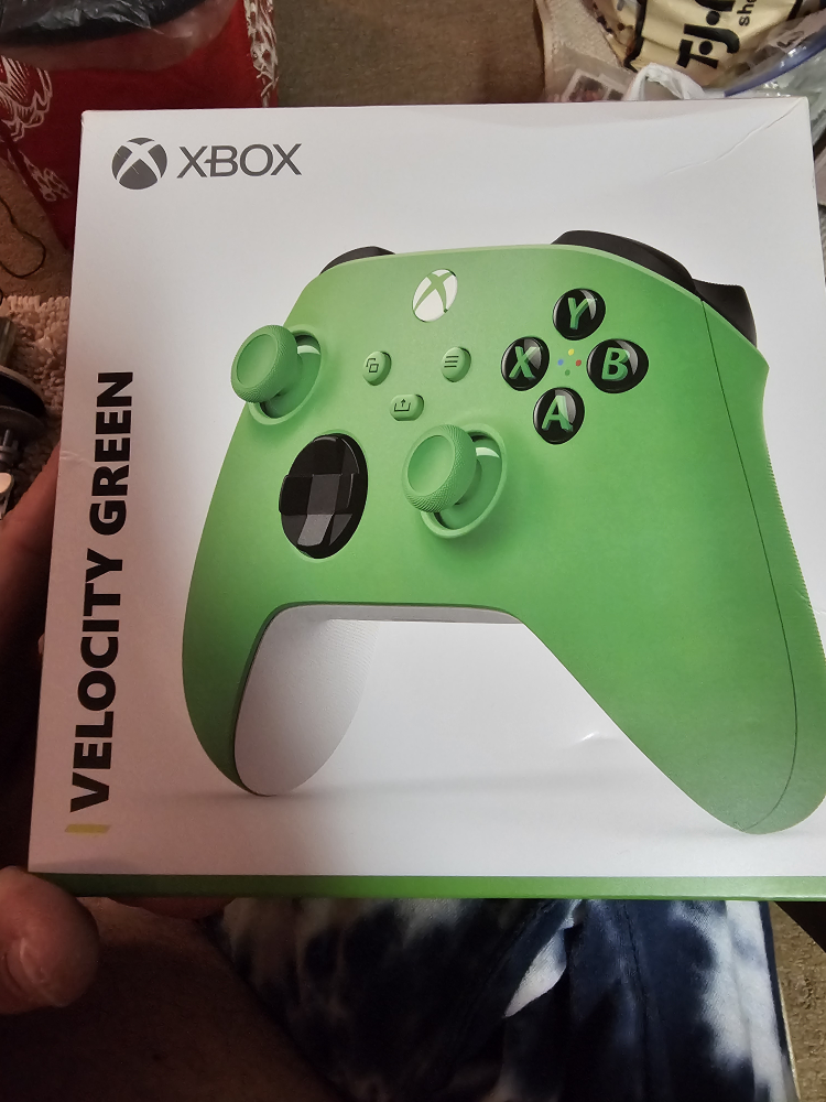 Xbox Velocity Green Wireless Controller (New)