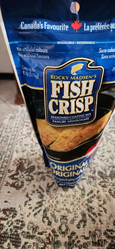 Rocky Madsen's Fish Crisp Seasoned Coating Mix🥕 thumbnail