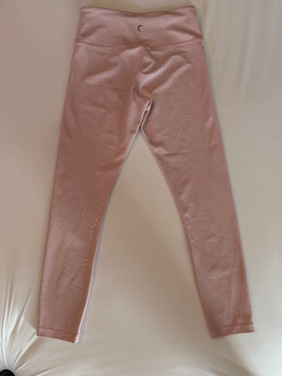 Zyia Active Light Pink Leopard Leggings - Size 4 image indicator(2)