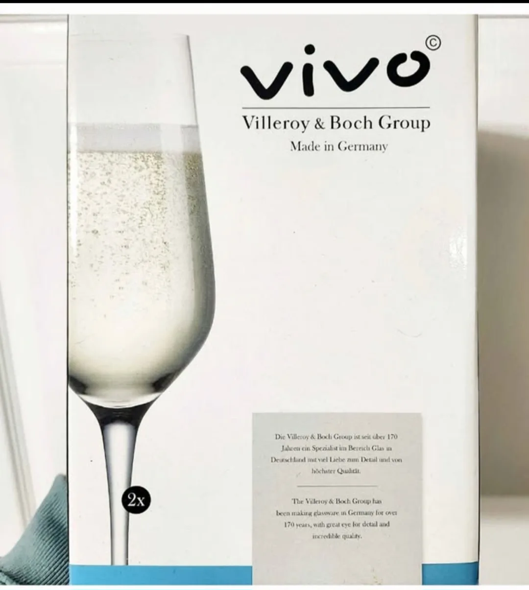 New pair of Vivo champagne flutes! Pick up in Kitchener, $25 thumbnail