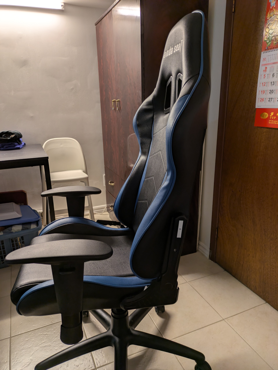 Anda Seat Gaming Chair - Black & Blue - photo 2