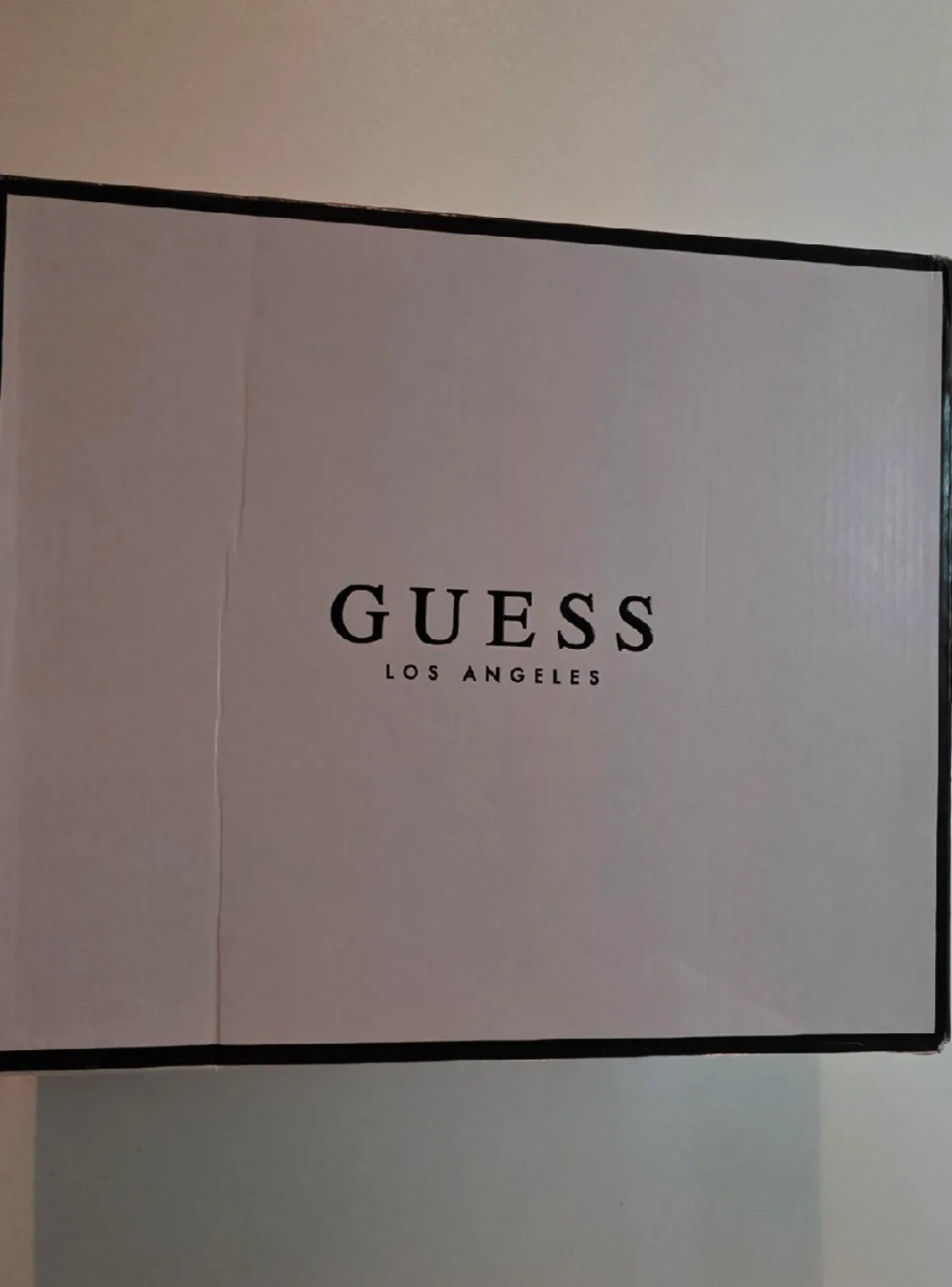 Guess White High Top Wedge Sneakers - Size 7.5 image indicator(3)