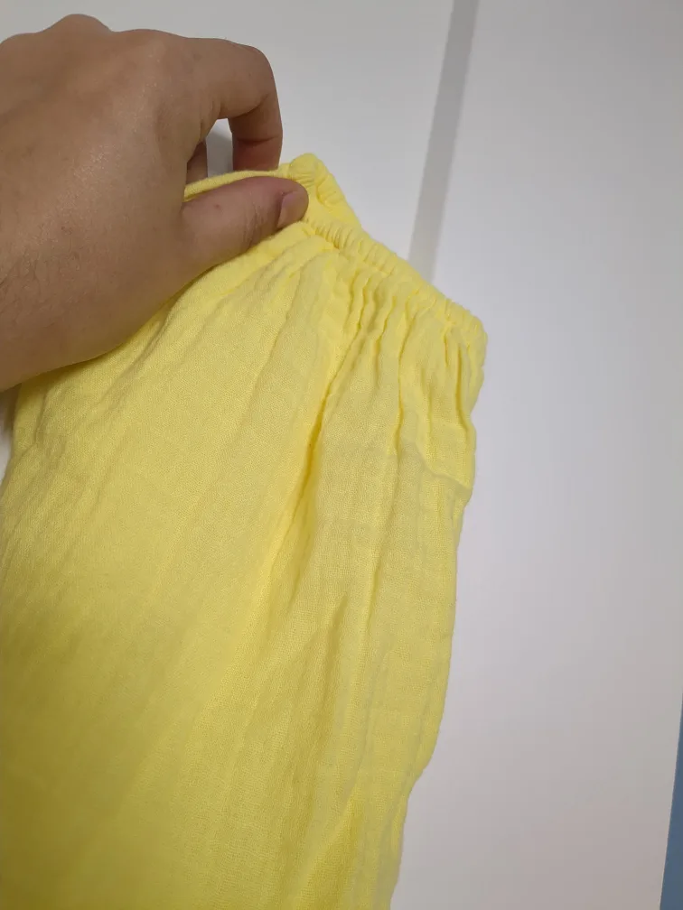 Oversized Yellow Linen Blouse (brand new with tags) image indicator(2)