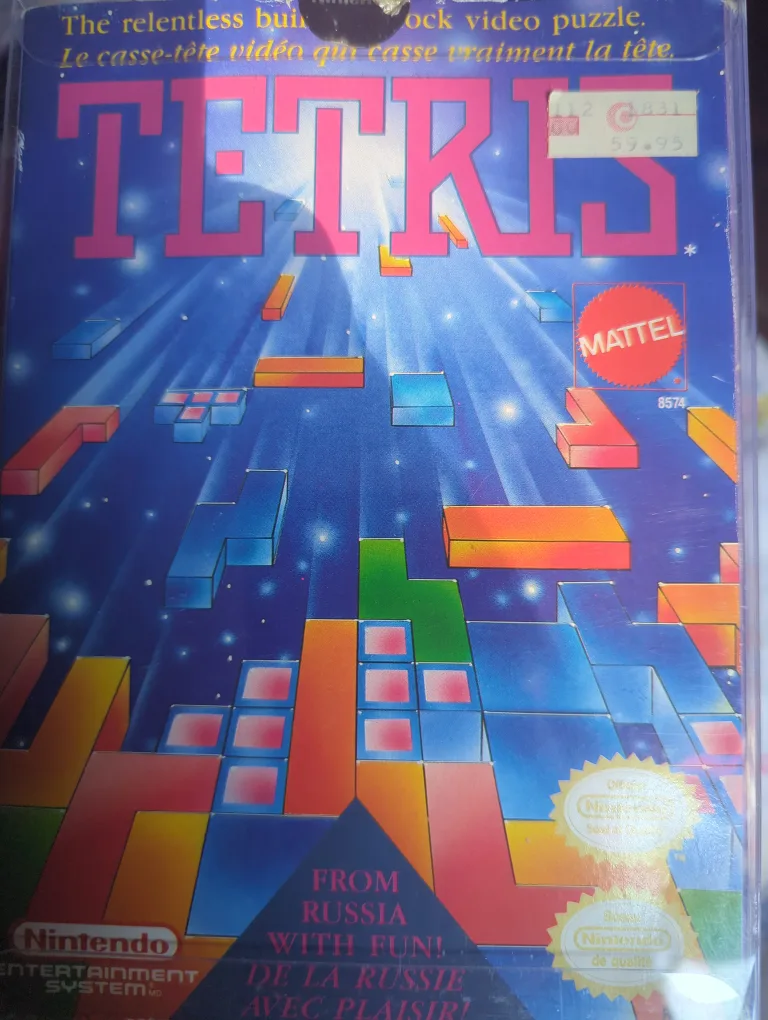 Tetris Nintendo Game - Mattel thumbnail
