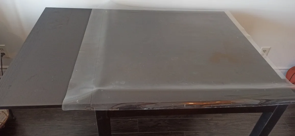 Expandable black Dining Table image indicator(10)