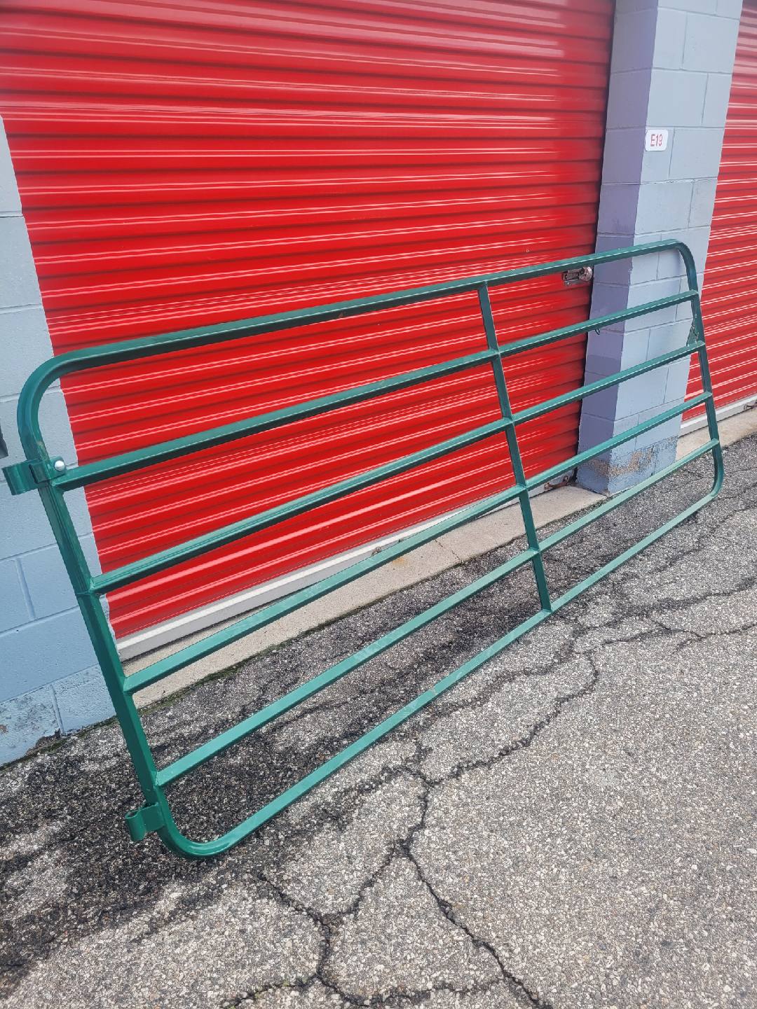 Green Metal Gate