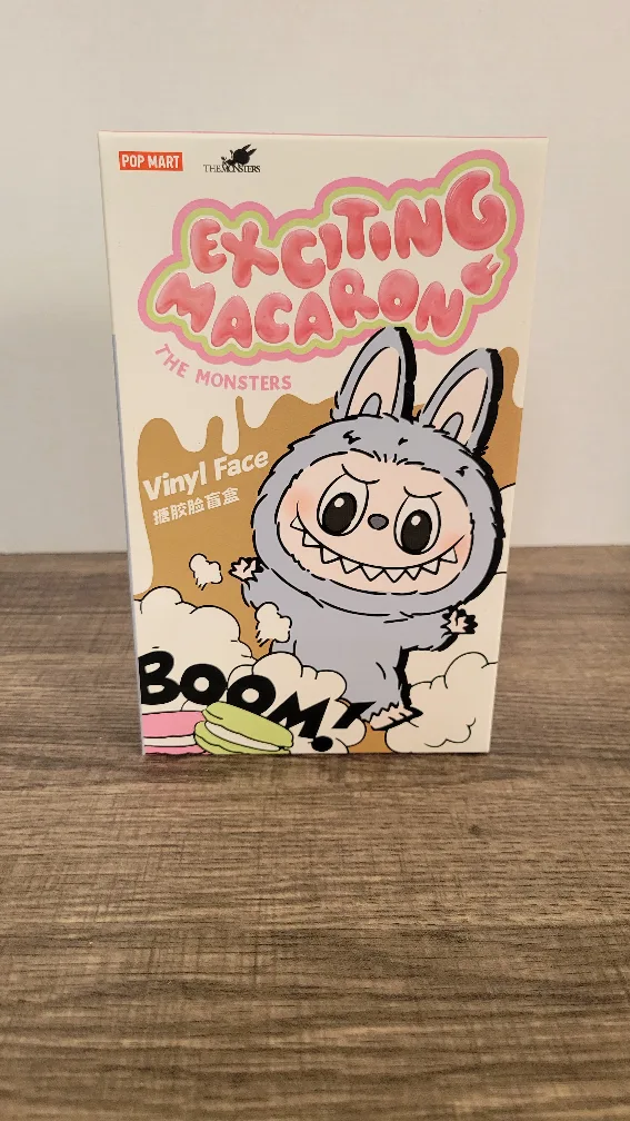 Pop Mart The Monsters Exciting Macaron Vinyl Face Blind Box thumbnail