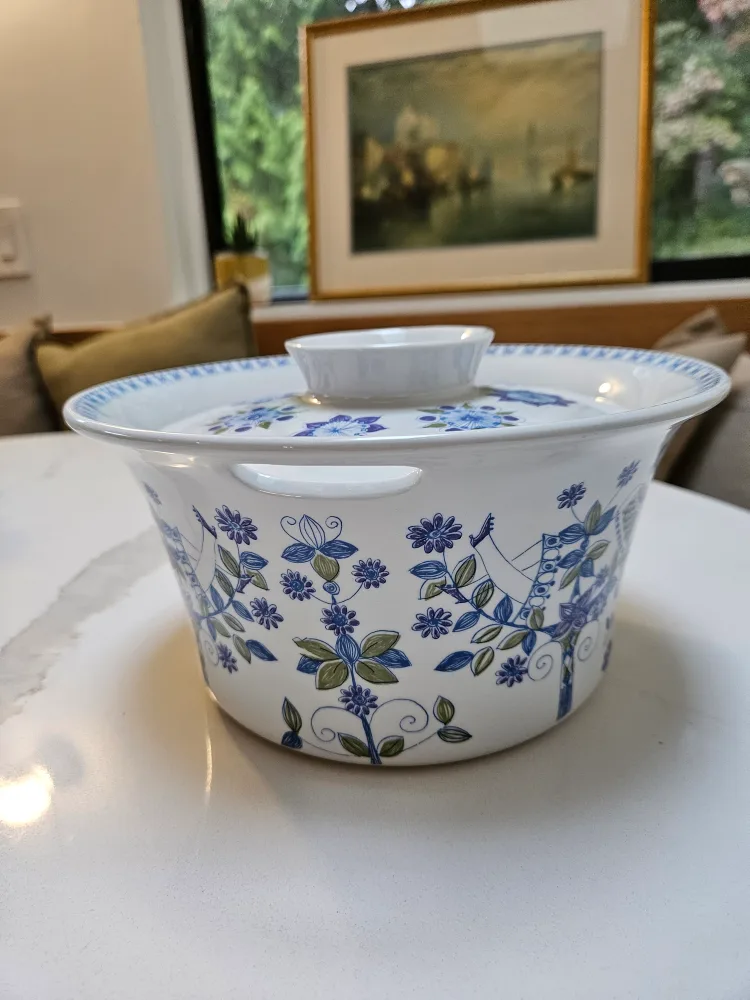 Vintage Figgjo Flint Norway Turi Lotte Design Casserole Dish thumbnail