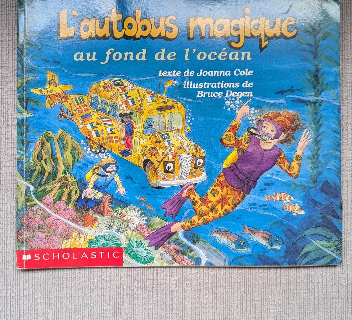 L'autobus magique au fond de l'océan by Joanna Cole thumbnail