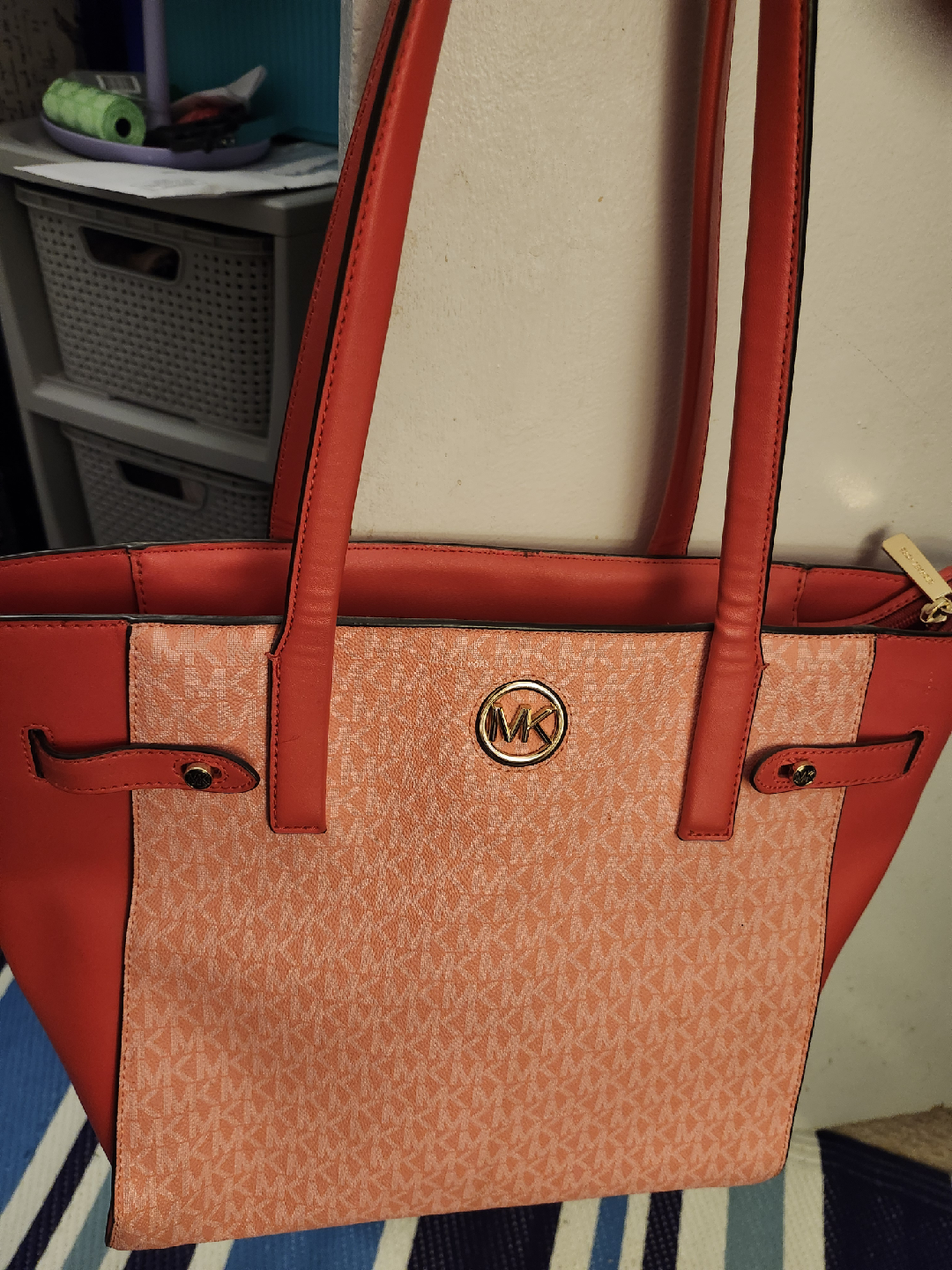 Michael Kors Tote Bag - Coral/Red