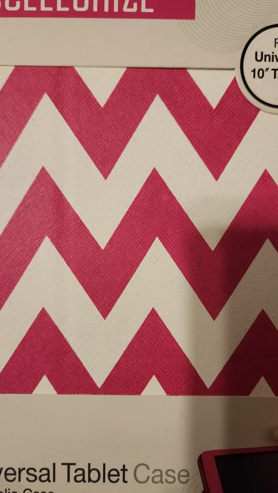 Accellorize 10" Universal Tablet Case - Pink/White image indicator(5)