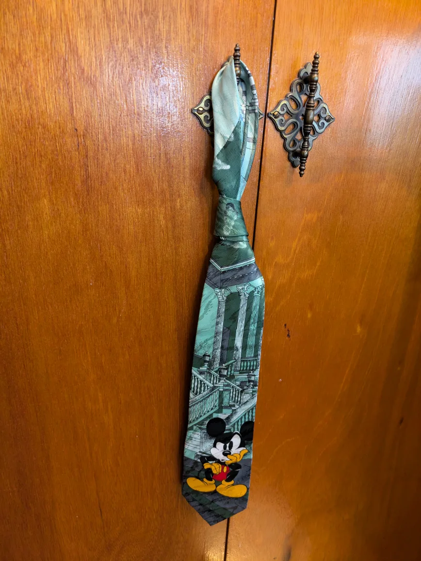 Mickey Mouse Neck Tie.    Disney image indicator(2)