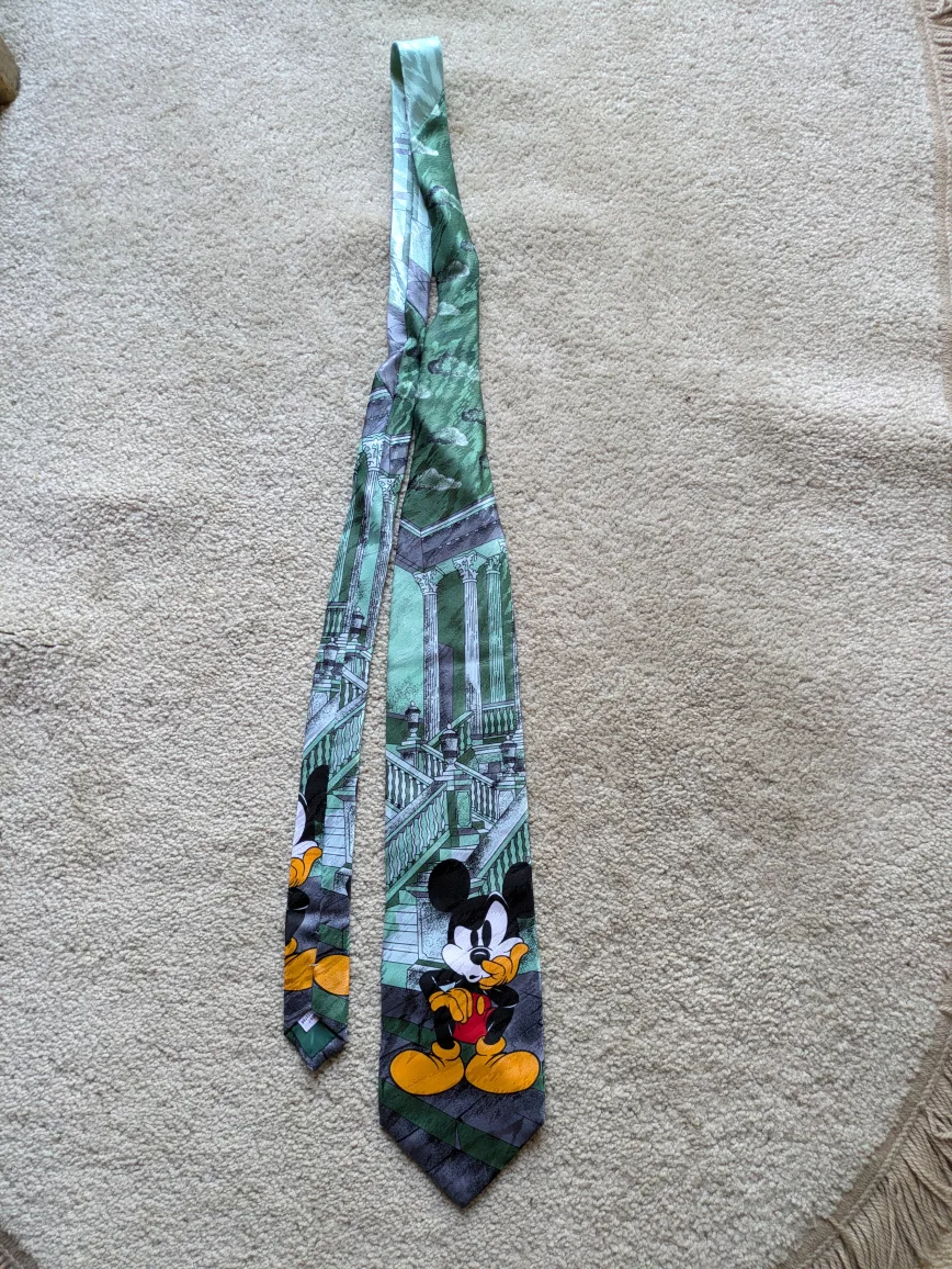 Mickey Mouse Neck Tie.    Disney image indicator(4)