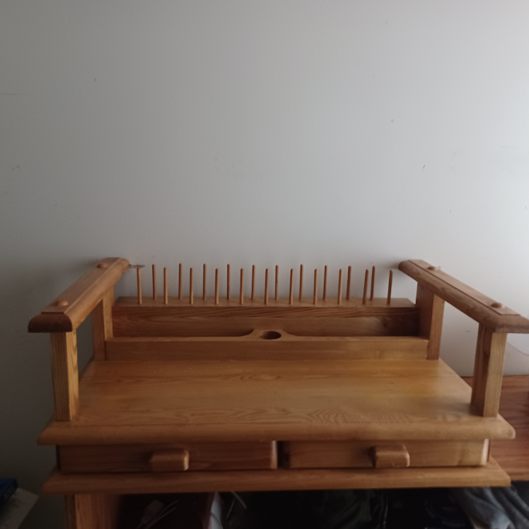 Fly Tying Desk with Tools and Supplies