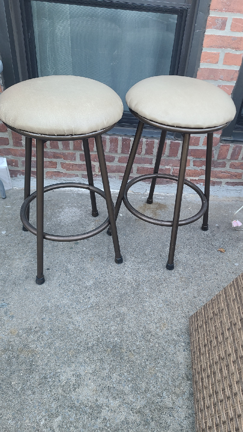 Set of 2 Bar Stools - photo 3