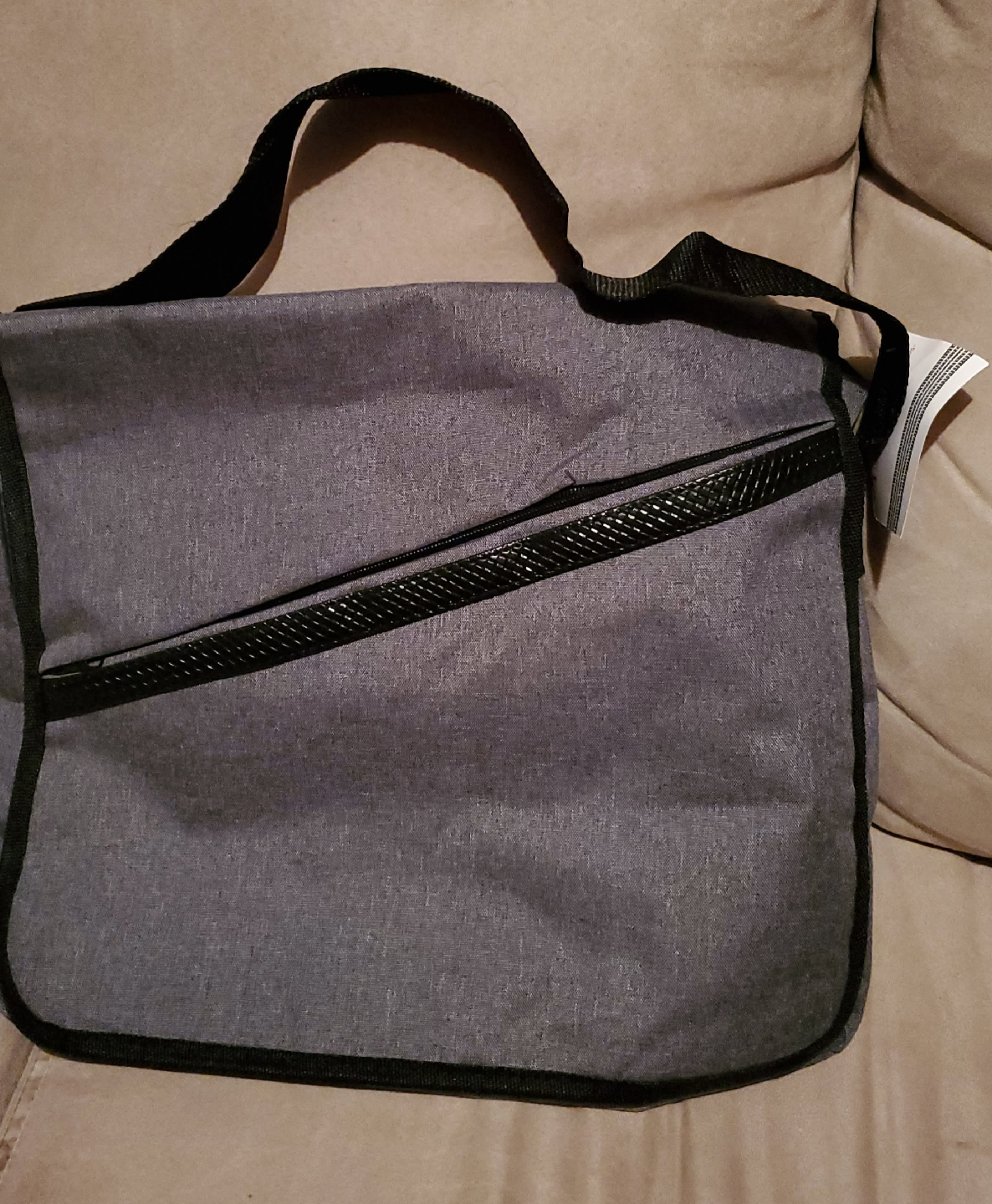 Brand New Grey Messenger Bag - photo 2